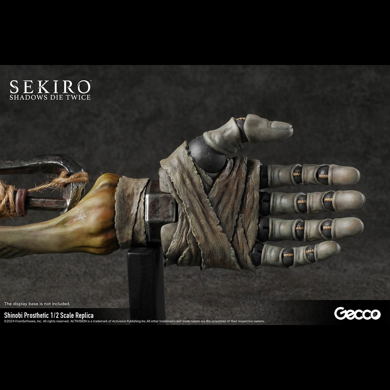 SEKIRO: SHADOWS DIE TWICE Shinobi Prosthetic 1/2 Scale Replica